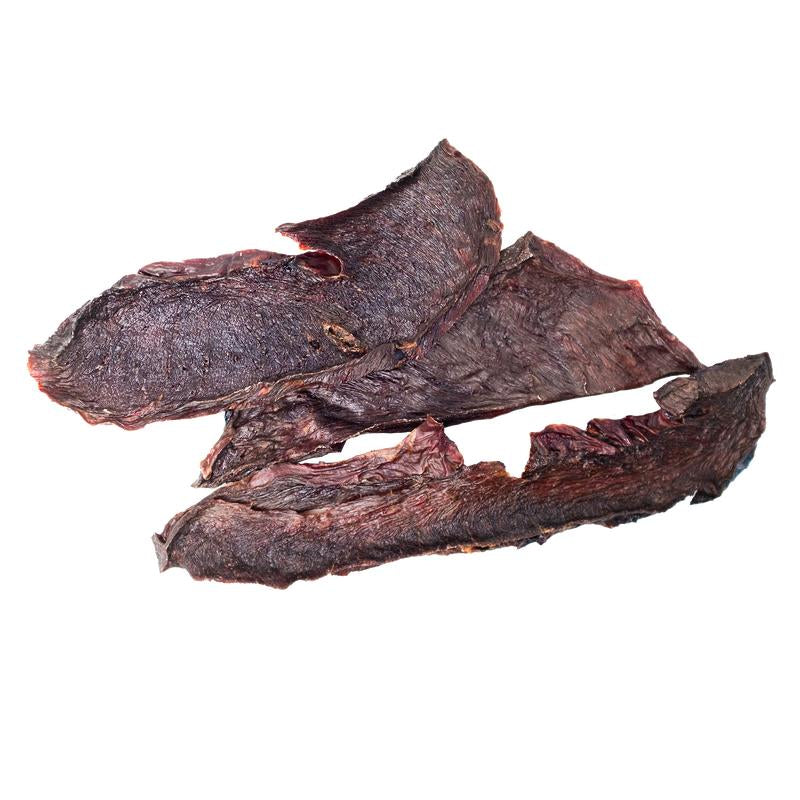 Earth & Tail Beef Heart Dog Treats - 100% USA Single Ingredient Nutrient-Dense Gently Air-Dried 4 Oz Bag for Heart Muscle Health
