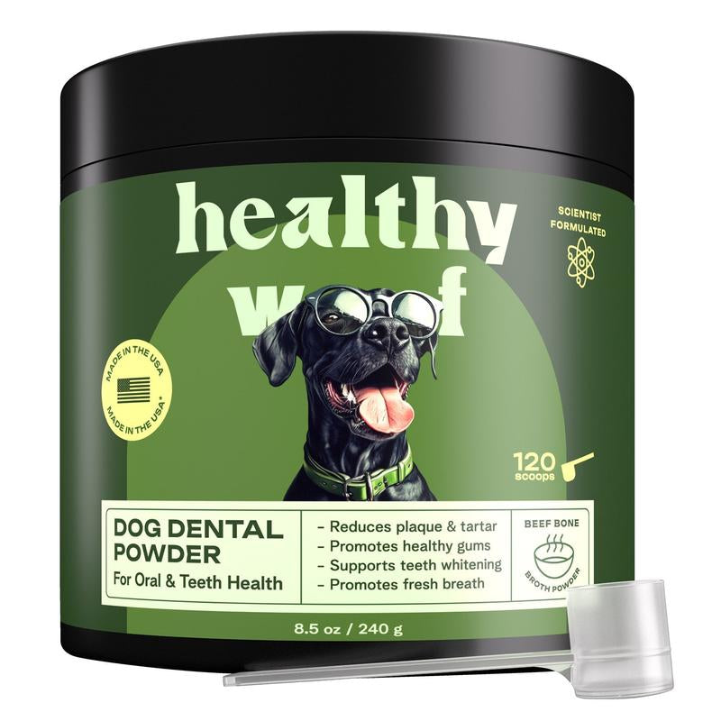 Dental Powder for Dogs - 120 Scoops