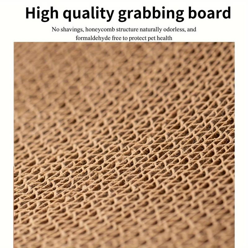 Cat Scratcher, Swinging Cat Lounge Chair - Curved Cat Scratch Board That Can Activate Muscles, Wear Resistant Sisal Cat Products