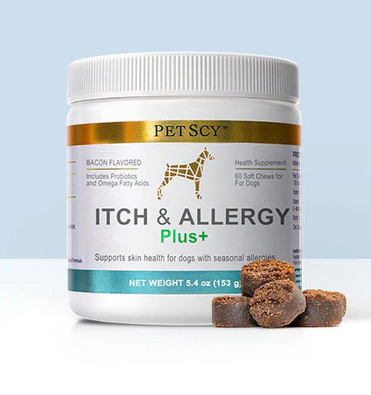 Petscy Itch & Allergy plus Soft Chews for Dogs