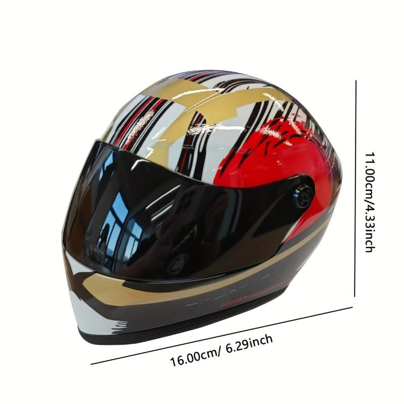 Pet Motorcycle Helmet - Cool Mini Safety Hat for Cats and Dogs - Fun, Protective, and Adjustable Headgear for Your Furry Friends
